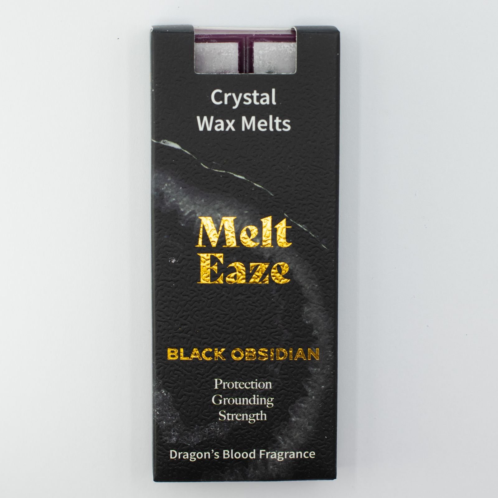 Dragons Blood Wax Melts 50g, Obsidian Shield Crystal Melt view 3