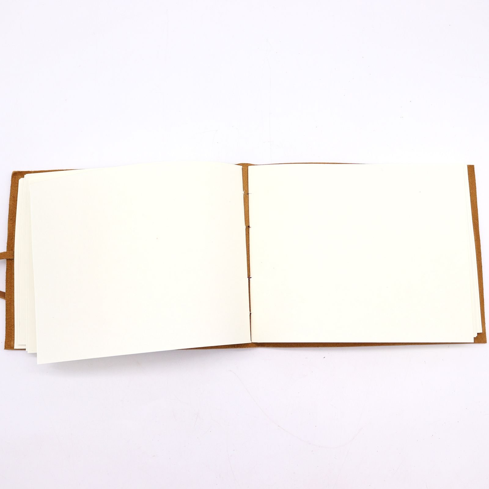 Tree of Life Leather Sketchbook, 18 x 23cm view 3