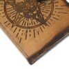 Pentagram and Skull Leather Journal, 18 x 13cm view 7