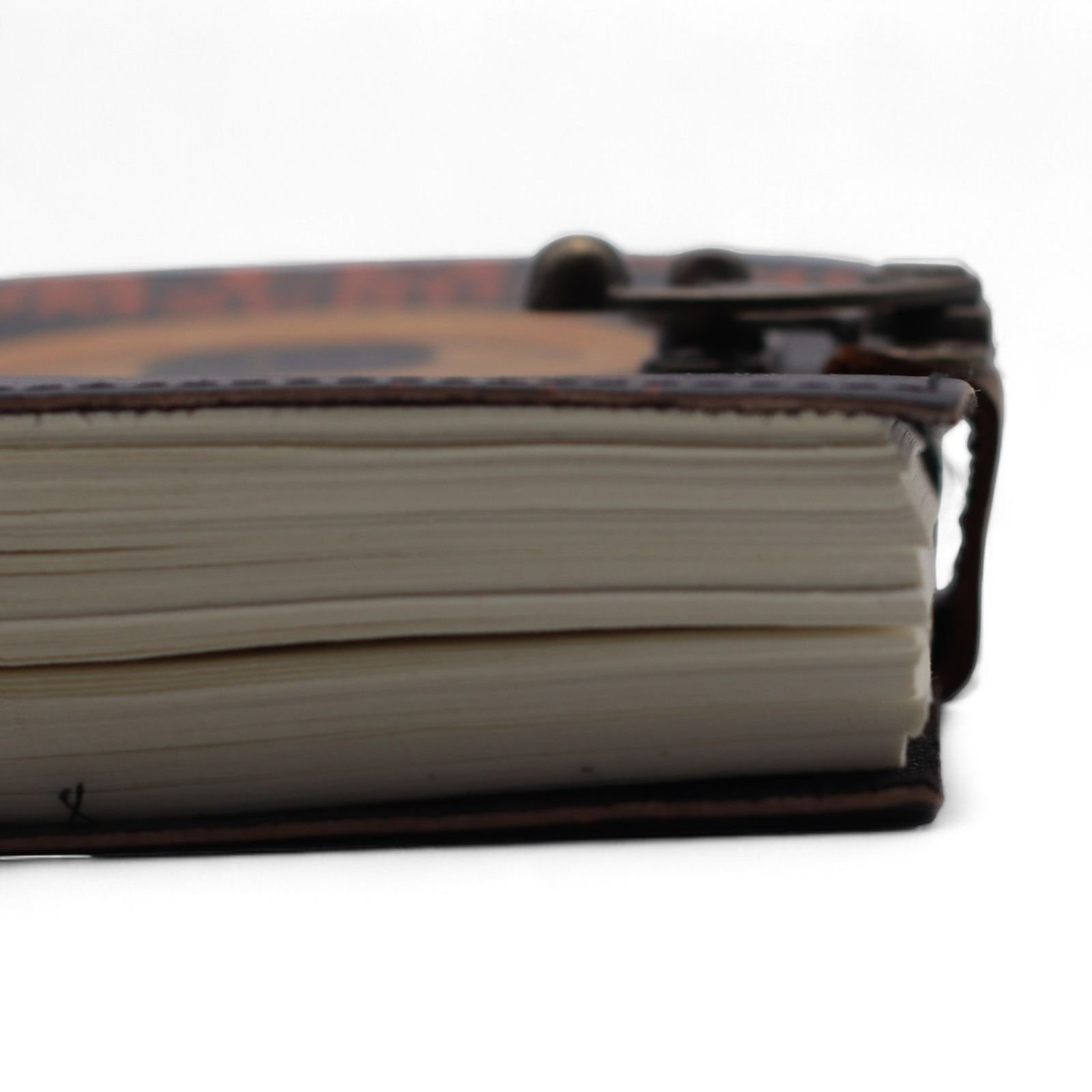Stop Doomscrolling Leather Notebook 17.8 x 12.7cm