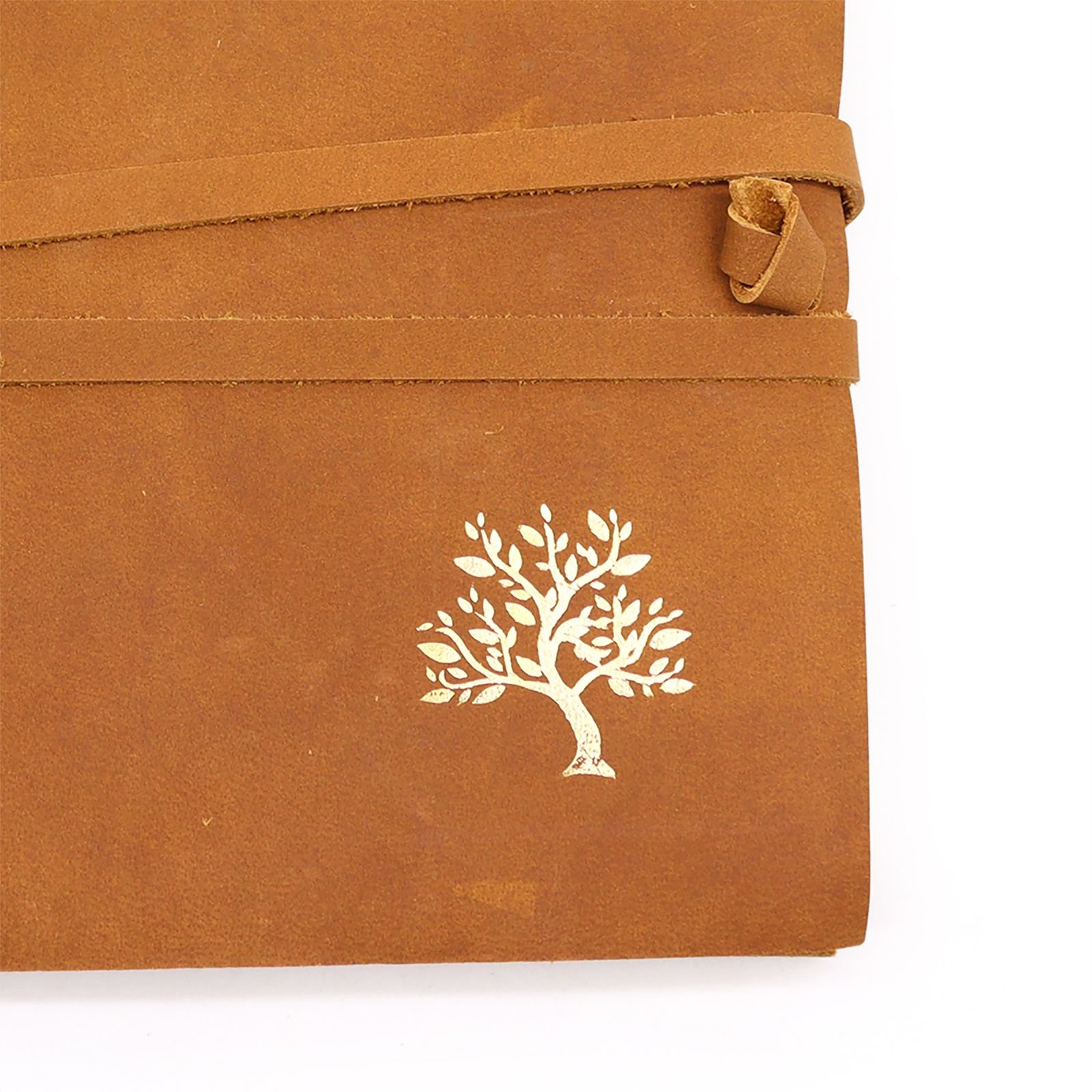 Tree of Life Leather Sketchbook, 18 x 23cm view 2