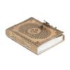 Mandala Leather Journal with Clasp, 18 x 13cm view 7