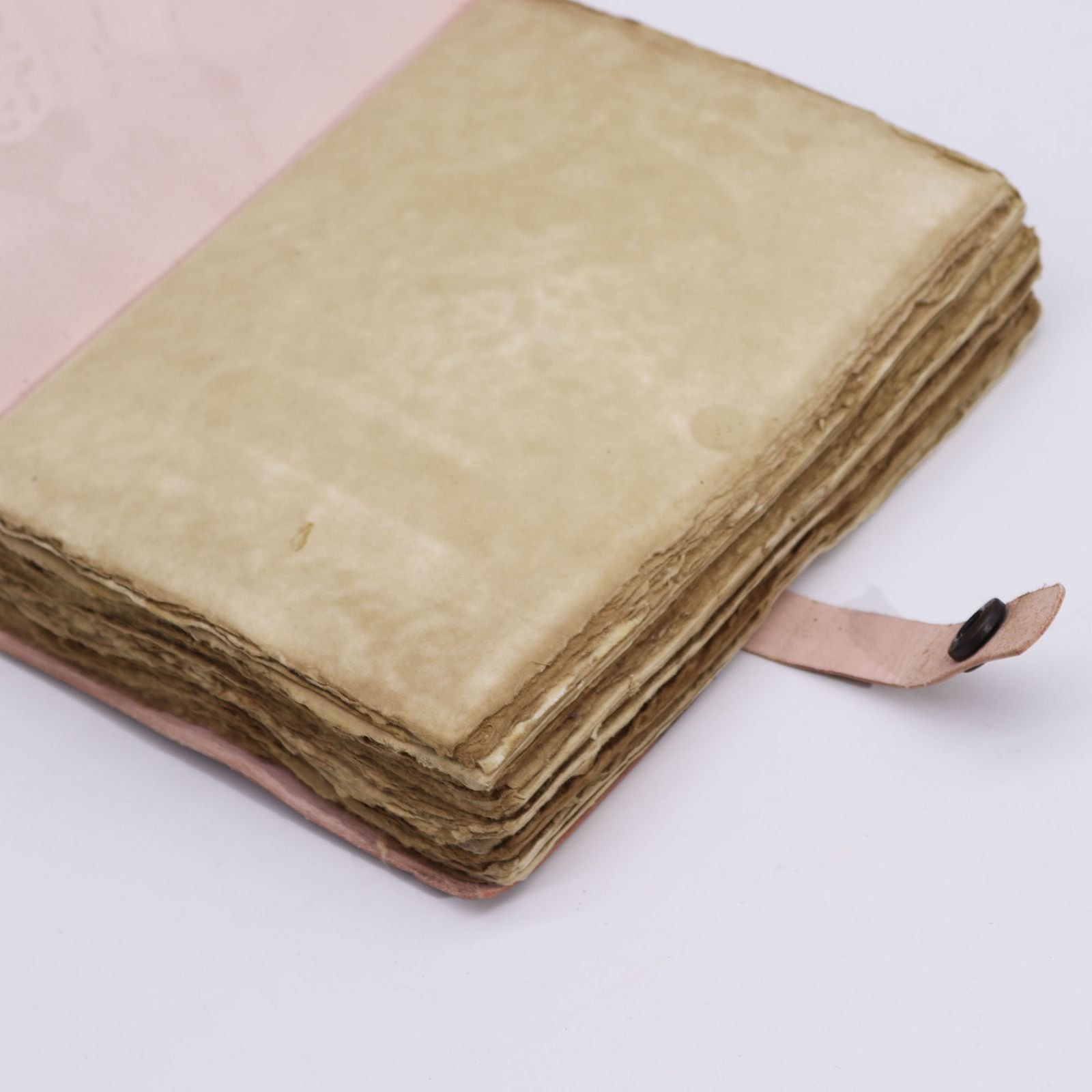 Checkmate Leather Journal Light Tan 20 x 15cm