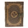 Mandala Leather Journal with Clasp, 18 x 13cm view 6