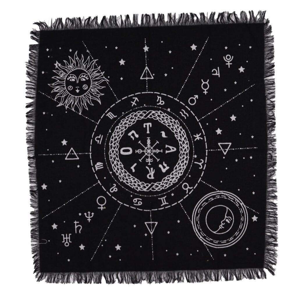 Sun and Moon Altar Cloth 50 x 50cm