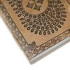 Mandala Leather Journal with Clasp, 18 x 13cm view 5