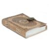 Mandala Leather Journal with Clasp, 18 x 13cm view 3