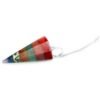 7 chakra pendulum made from seven crystal slices view 2