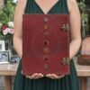 bG9jYWw6Ly9tZWRpYS8xRy9HRC82MFIzMEMxSjZSVDNHRDFHLzkxYWEzZTZhLnBuZw.jpg Seven Chakra Leather Book, 33 x 25cm view 6