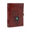 Two Dragons Leather Journal 17.5 x 12.5cm