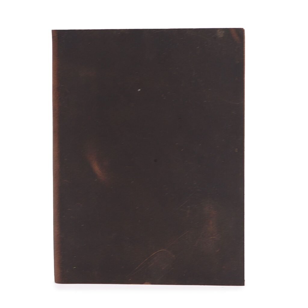 black leather notebook Black Leather Notebook Lined, 20 x 15cm