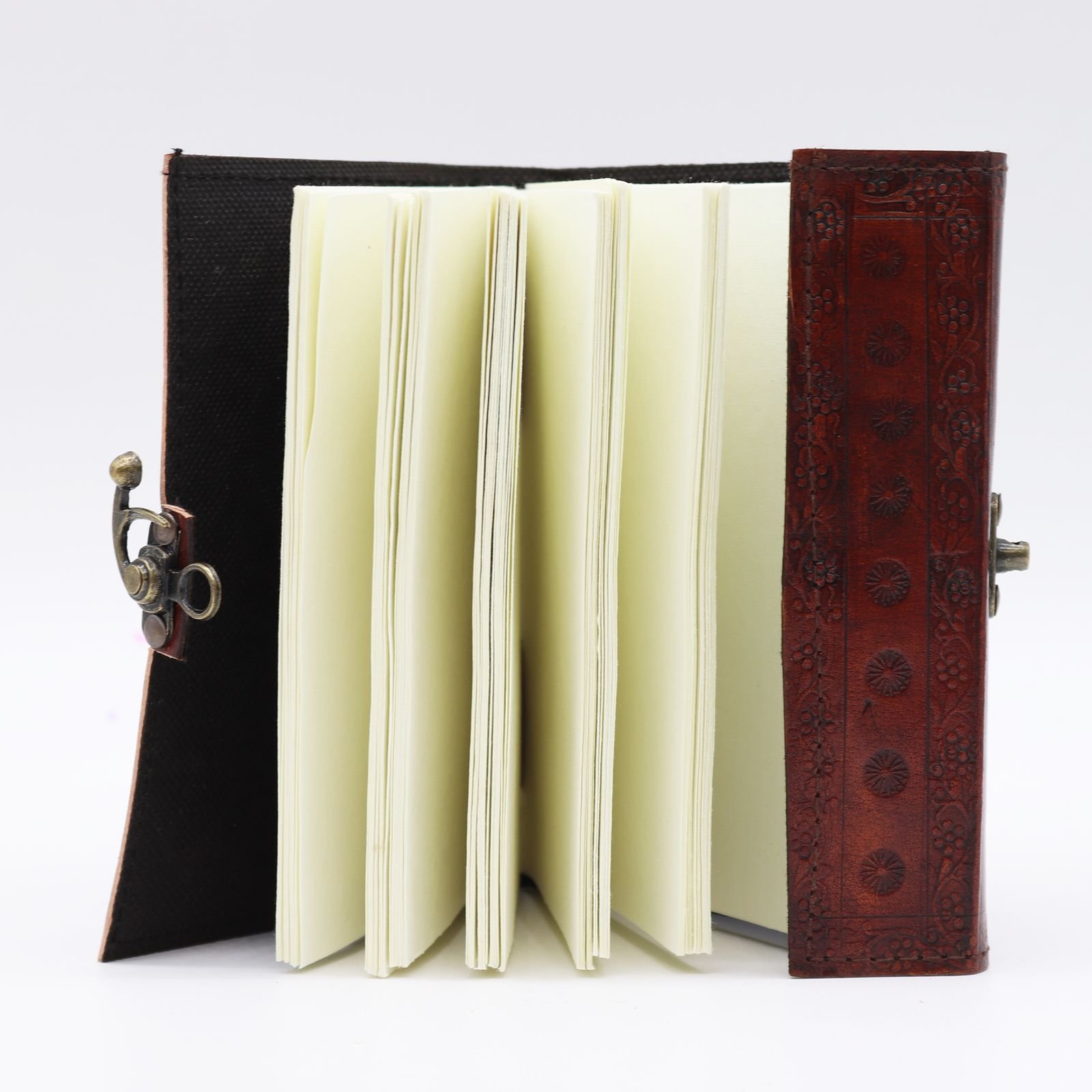 Two Dragons Leather Journal 17.5 x 12.5cm