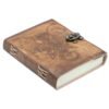 Dragon Leather Journal with Clasp, 15 x 20cm view 4