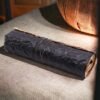 Rolled Leather Travel Journal Black, 21 x 15cm view 2