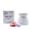 bG9jYWw6Ly9tZWRpYS8xUi9FRS82MFIzMEMxRzZNUzNFRTFSLzJiNjQ4NTMyLmpwZWc.jpg Floral Ceramic Wax Melter with Four Soy Wax Melts view 14