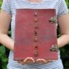 bG9jYWw6Ly9tZWRpYS8xUy9KQy82MFIzMEMxRzZNV0tKQzFTLzA5YTliZjU2LmpwZWc.jpg Seven Chakra Leather Book, 33 x 25cm view 8