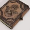 bG9jYWw6Ly9tZWRpYS9ISC9DRC82MFIzMEMxRzZXVDNDREhIL2E2MGQxZDUxLmpwZWc.jpg Hamsa Leather Journal Antique Grey 17.5 x 12.5cm