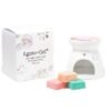 bG9jYWw6Ly9tZWRpYS9ITi9HQy82MFIzMEMxRzcwVjNHQ0hOLzMzMTc4ODFmLmpwZWc.jpg Floral Ceramic Wax Melter with Four Soy Wax Melts view 2