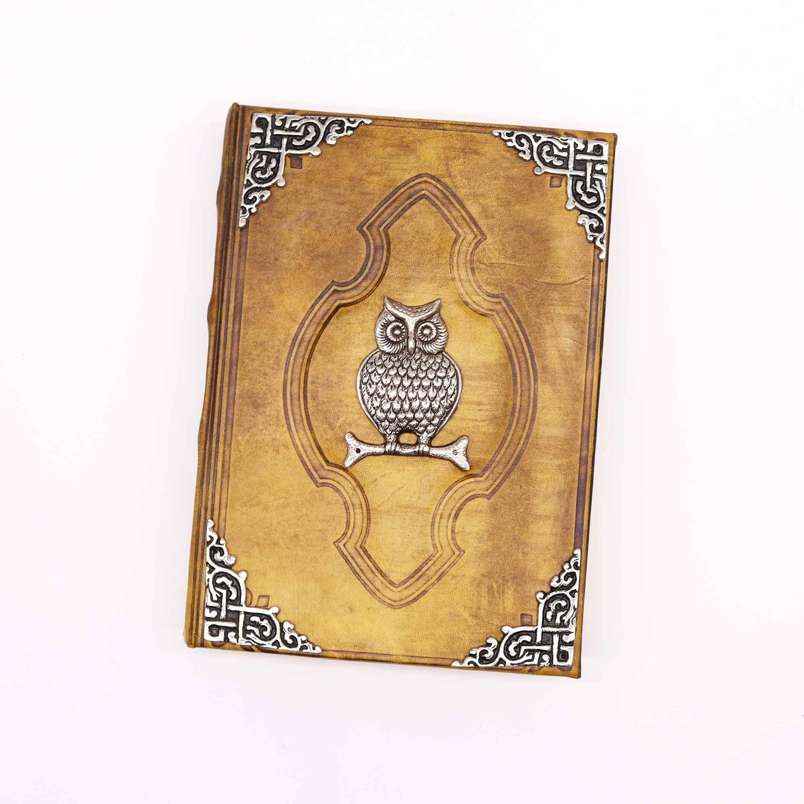 Owl Leather Book of Shadows, 26 x 18cm view 5