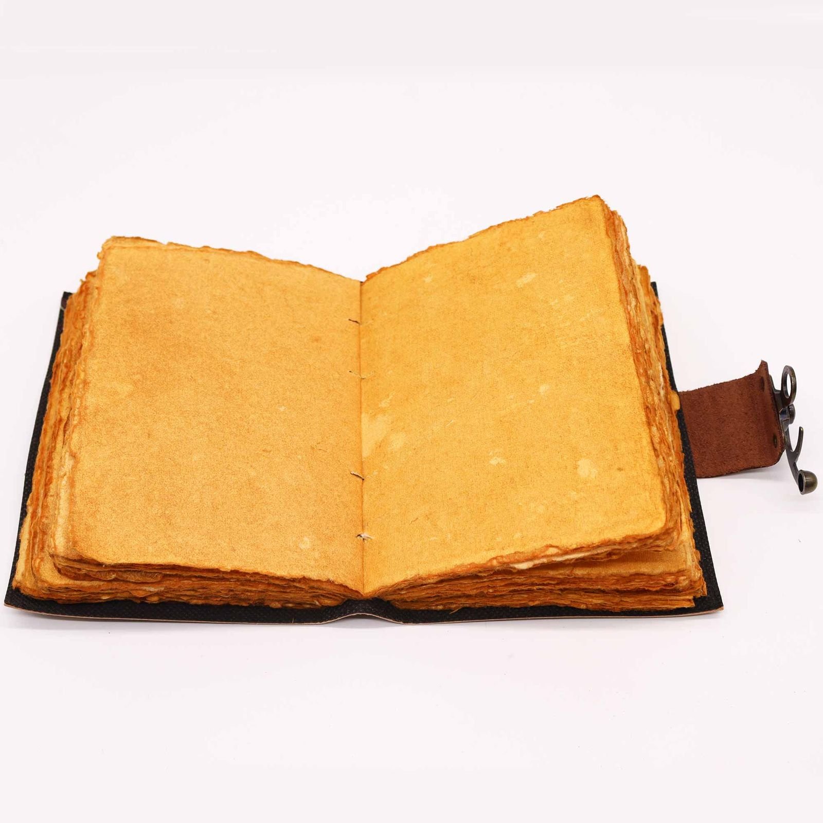 Lotus Mandala Leather Journal 18 x 13cm