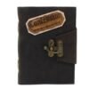 bG9jYWw6Ly9tZWRpYS9IUS80Qy82MFIzMEMxRzZNVjM0Q0hRLzUxYjk5YjZhLmpwZWc.jpg Black Confessions Leather Journal with Clasp, 18 x 13cm view 7