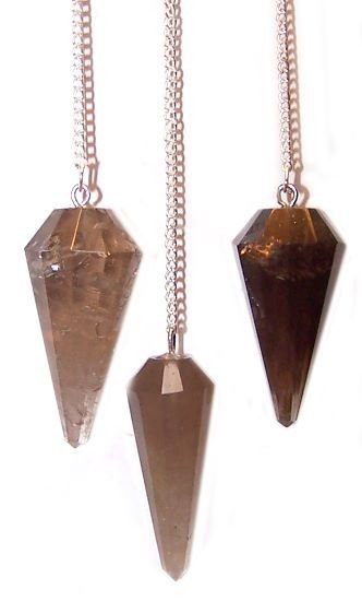 bG9jYWw6Ly9tZWRpYS9IUS82RC82MFIzMEMxRzY4VEs2REhRLzYxMWI3ODBkLmpwZWc.jpg Smoky Quartz crystal pendulum 4cm, assorted shapes view 2