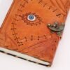 Evil Eye Leather Journal Light Brown, 20 x 15cm view 3