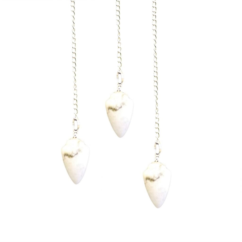 Rainbow Moonstone crystal pendulum 4cm, assorted shapes