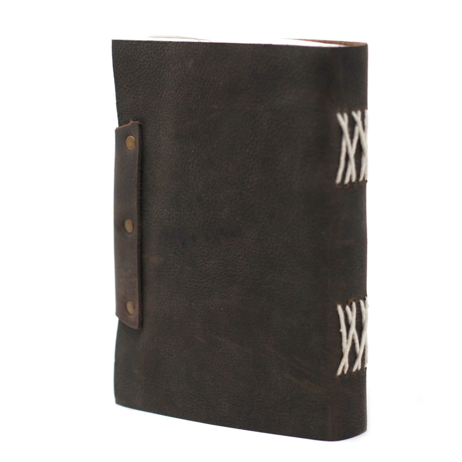 bG9jYWw6Ly9tZWRpYS9IUy80Qy82MFIzMEMxRzZNVjM0Q0hTL2EzMjk0NTAzLmpwZWc.jpg Black Confessions Leather Journal with Clasp, 18 x 13cm view 5