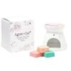 bG9jYWw6Ly9tZWRpYS9IUy80Qy82MFIzMEMxSDYwUzM0Q0hTL2YzNjI0ZDJkLmpwZWc.jpg Floral Ceramic Wax Melter with Four Soy Wax Melts view 13