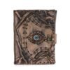 brown evil eye leather journal Evil Eye Leather Journal Brown, 17 x 12.5cm