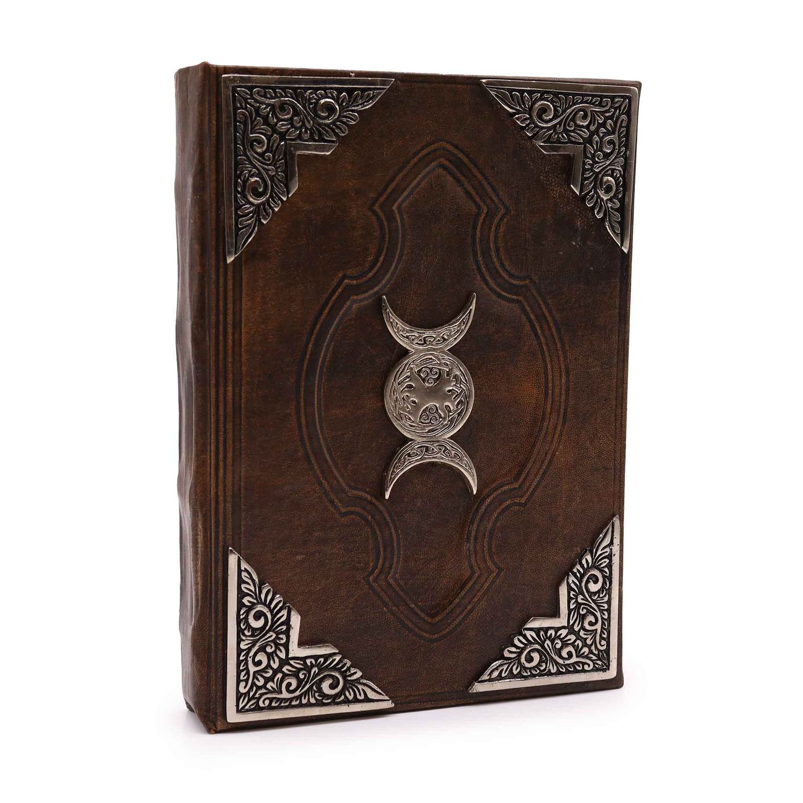 bG9jYWw6Ly9tZWRpYS9TRy8wRC82MFIzMEMxRzZXUzMwRFNHLzJiMTRiMTZhLmpwZWc.jpg triple moon leather book of shadows Triple Moon Leather Book of Shadows, 26 x 18cm
