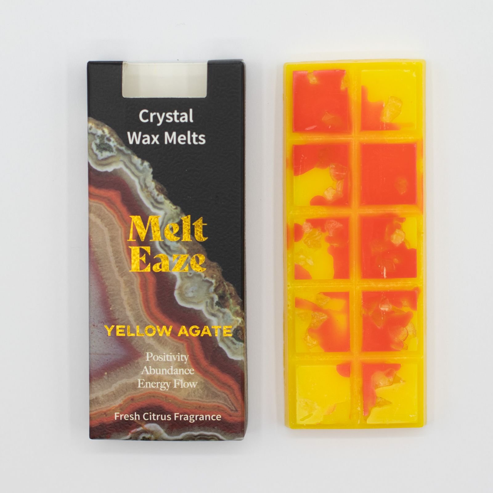 Citrus Wax Melts 50g, Golden Glow Crystal Melt view 8