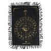 All Seeing Eye pendulum board cloth in Black and Gold