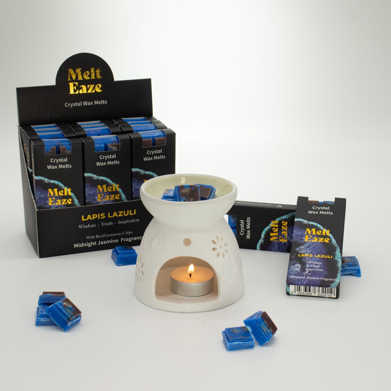 bG9jYWw6Ly9tZWRpYS9TTS9BRC82MFIzMEMxSjZDUjNBRFNNLzkxYmRmY2RmLmpwZw.jpg Jasmine Wax Melts 50g, Lapis Night Crystal Melt view 2