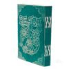 Peace Leather Journal in Teal Green with Clasp, 18 x 13cm view 10