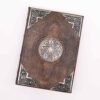 bG9jYWw6Ly9tZWRpYS9TUC8wRC82MFIzMEMxRzZXUzMwRFNQL2M5MWQyZGVmLmpwZWc.jpg Pentacle Leather Book of Shadows, 26 x 18cm view 4