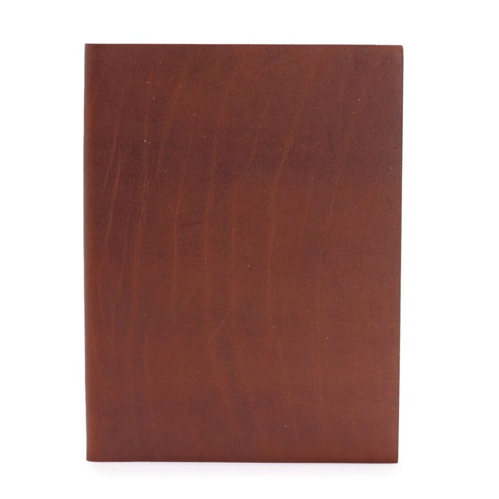 dark tan leather notebook Dark Tan Leather Notebook Lined, 20 x 15cm