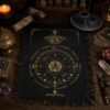 bG9jYWw6Ly9tZWRpYS9TUC9HQy82MFIzMEMxSjY4V0tHQ1NQL2FlYjlmNzViLnBuZw.jpg Mystic Moth pendulum board cloth in Black and Gold view 2