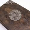 bG9jYWw6Ly9tZWRpYS9TUi8wRC82MFIzMEMxRzZXUzMwRFNSL2IxODM5OTg2LmpwZWc.jpg Pentacle Leather Book of Shadows, 26 x 18cm view 2