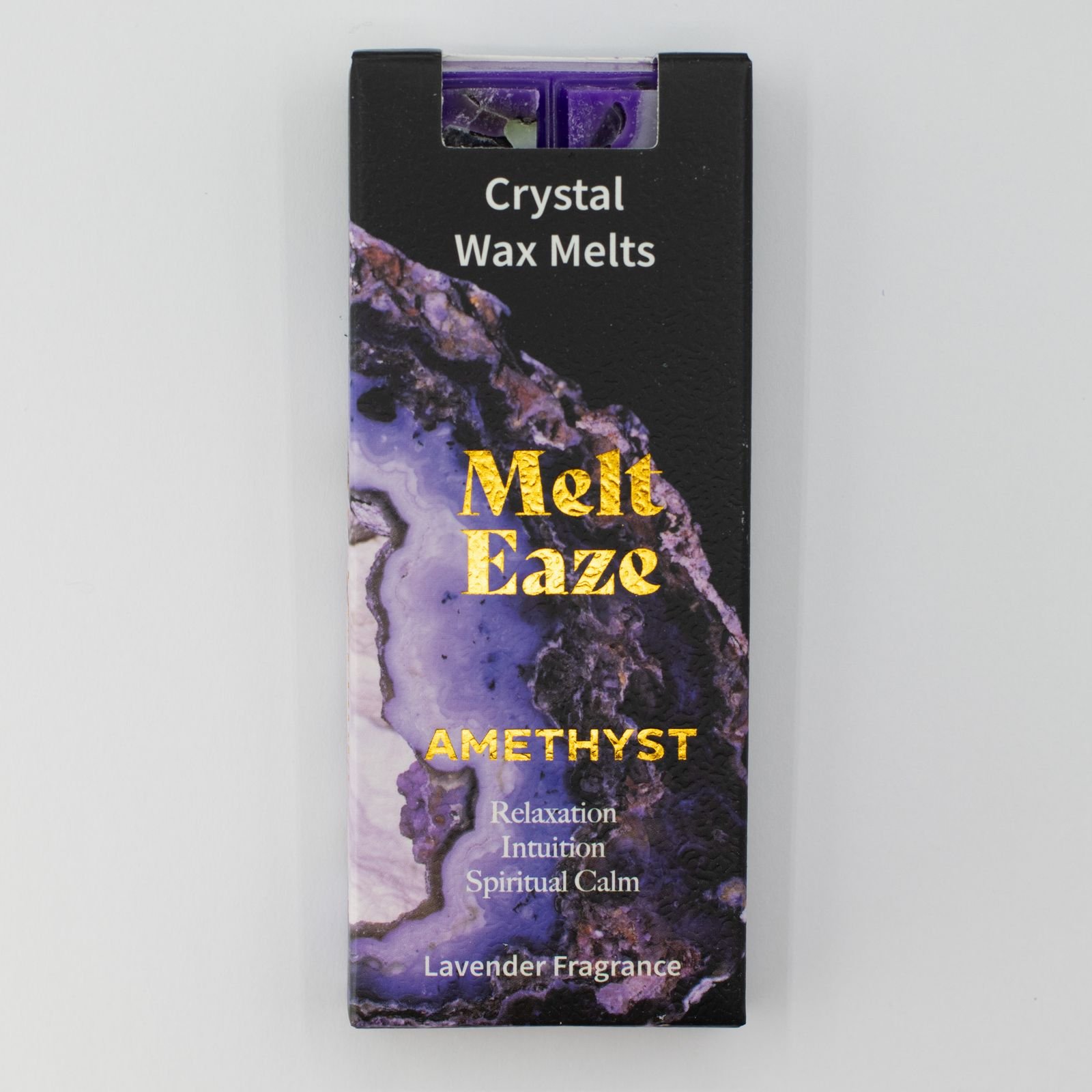 Lavender Wax Melts 50g, Amethyst Dream Crystal Melt view 5