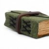 Green Maze Leather Notebook 12.7 x 8.9cm