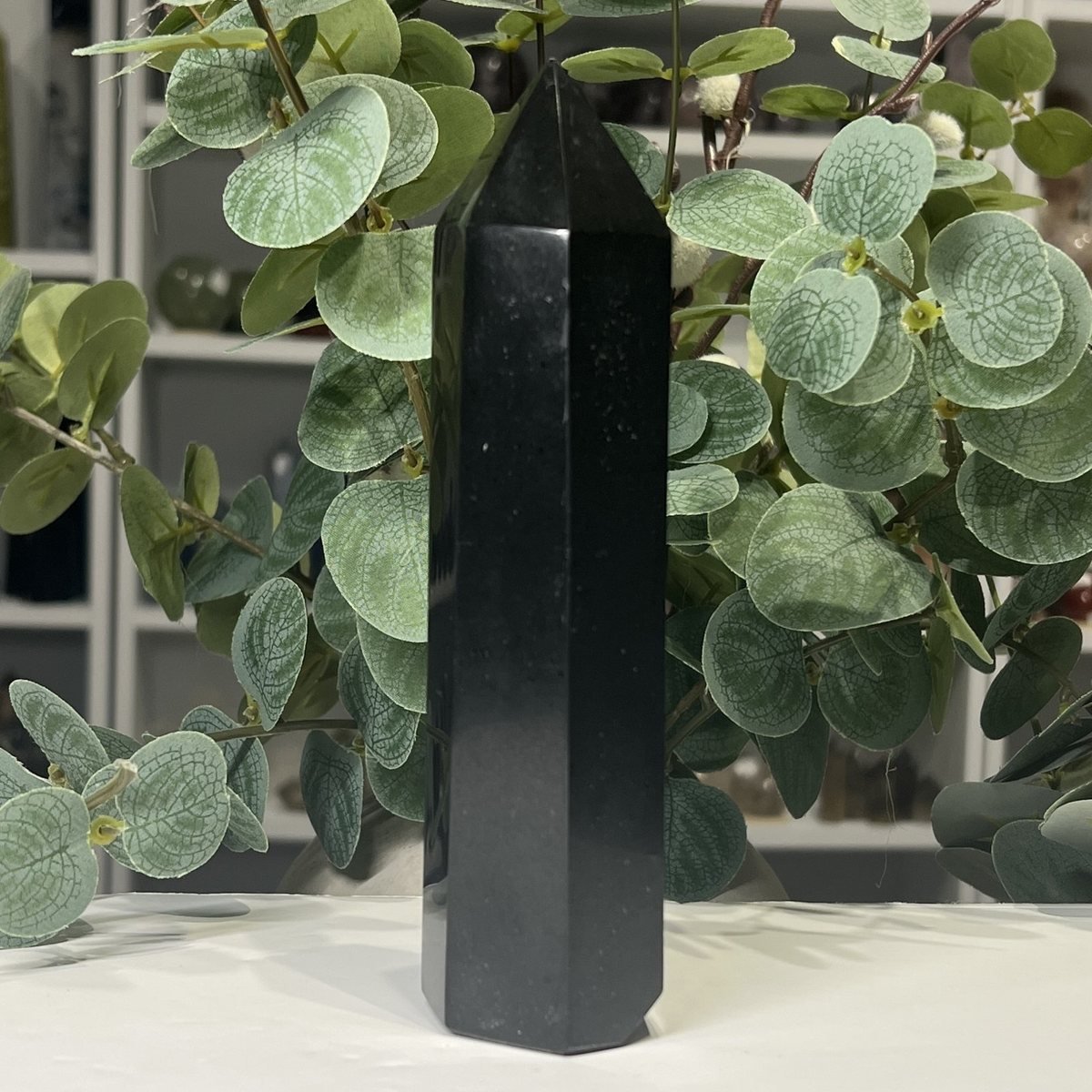 Black Tourmaline Tower 14cm to 17cm Black Tourmaline Tower 14cm to 17cm photo 6, Mystic Grove UK