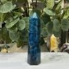 Blue apatite tower E, 12cm Blue apatite tower E, 12cm