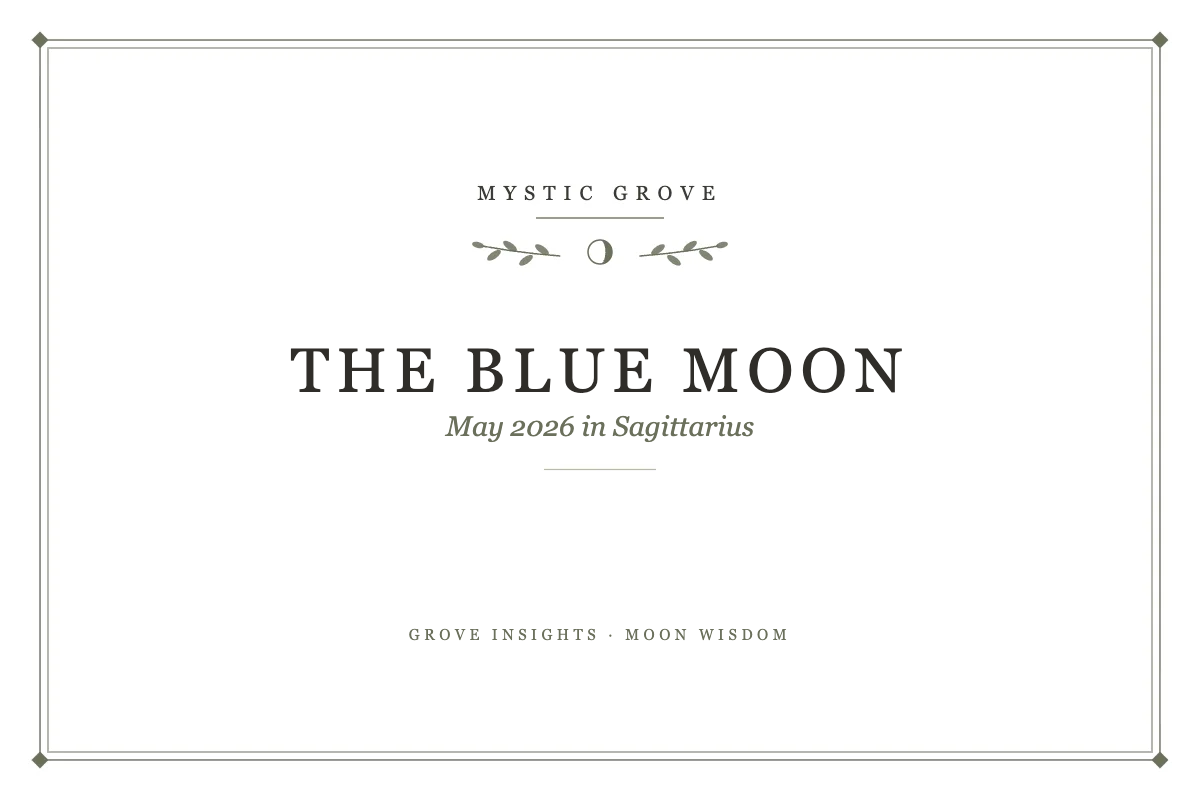Blue Moon May 2026: The Rare Sagittarius Micro Moon 7 Blue Moon May 2026: The Rare Sagittarius Micro Moon