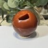 Carnelian sphere A Carnelian sphere A, polished sphere