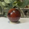 Carnelian sphere C Carnelian sphere C, polished sphere