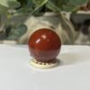 Carnelian sphere D Carnelian sphere D, polished sphere