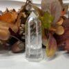 Clear quartz point E Clear quartz point E, 10cm polished point
