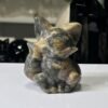 Que Sera fox carving 6cm Que Sera fox carving 6cm, carved and polished sitting crystal fox